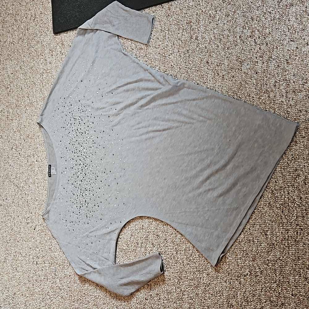 Asymmetrical Sparkly Sweater